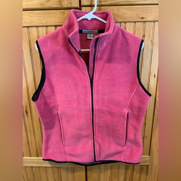 Port Authority Jackets & Blazers - Port Authority Vibrant Pink Fleece Vest